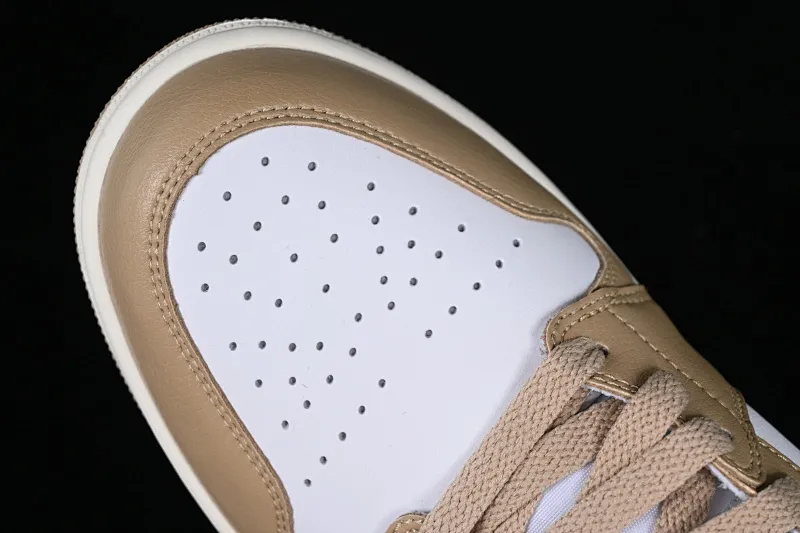All categories Air Jordan Jordan series basketball shoes Air Jordan 1 Mid Air Jordan 1 Mid AJ1 Joe 1 light tan toe Chinese culture casual sneakers BQ6472-103